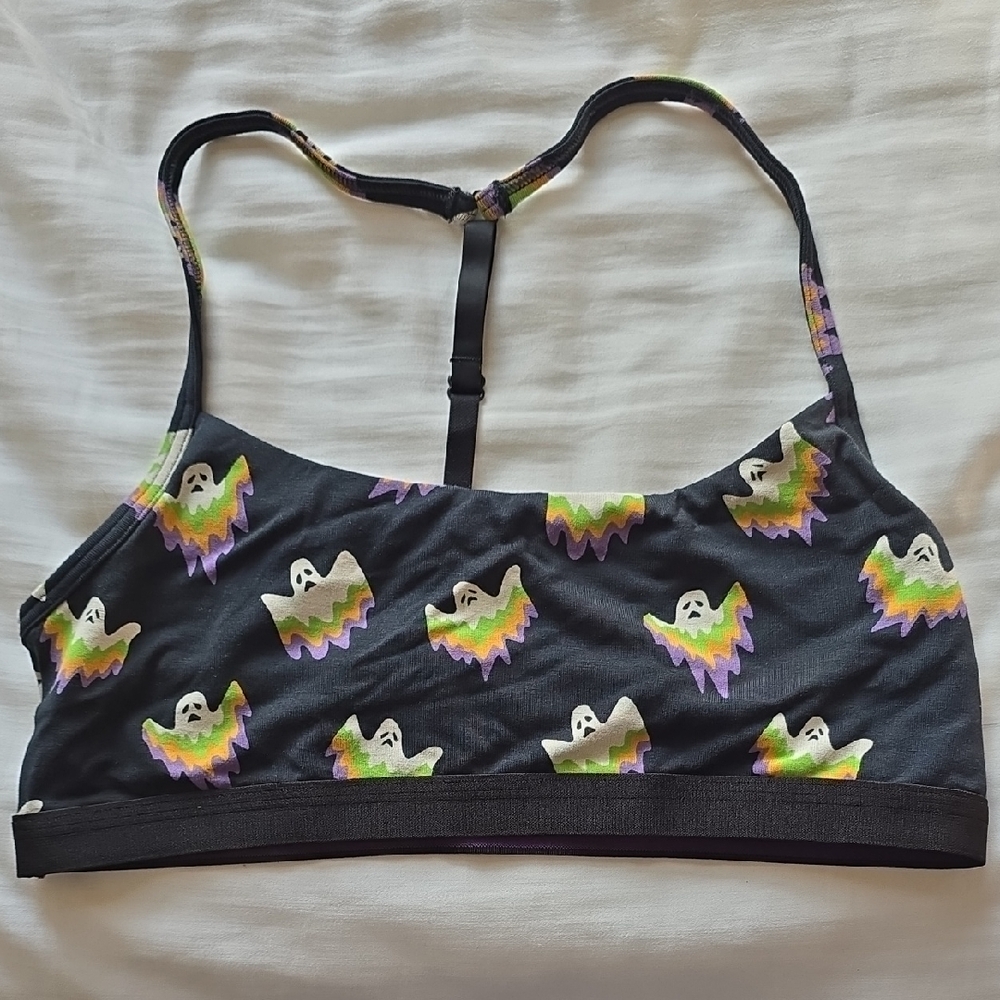 Fab-BOO-lous T-back Bralette, NWOT